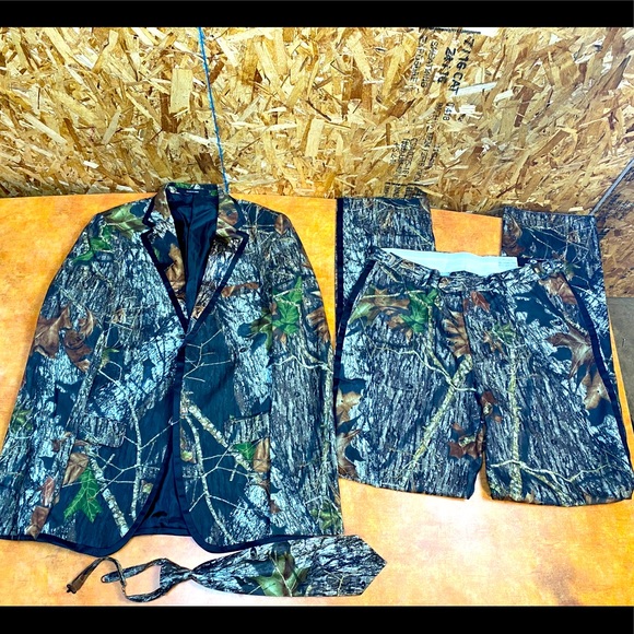 Mossy Oak New Camouflage camo Formal Tuxedo - Picture 1 of 16